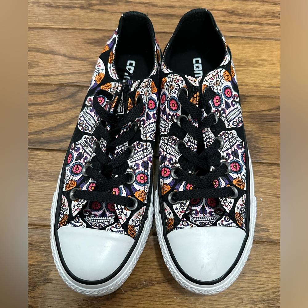 Converse All Star Sugar Skull Day of the Dead: Men’s Size 4 Women’s Size 6